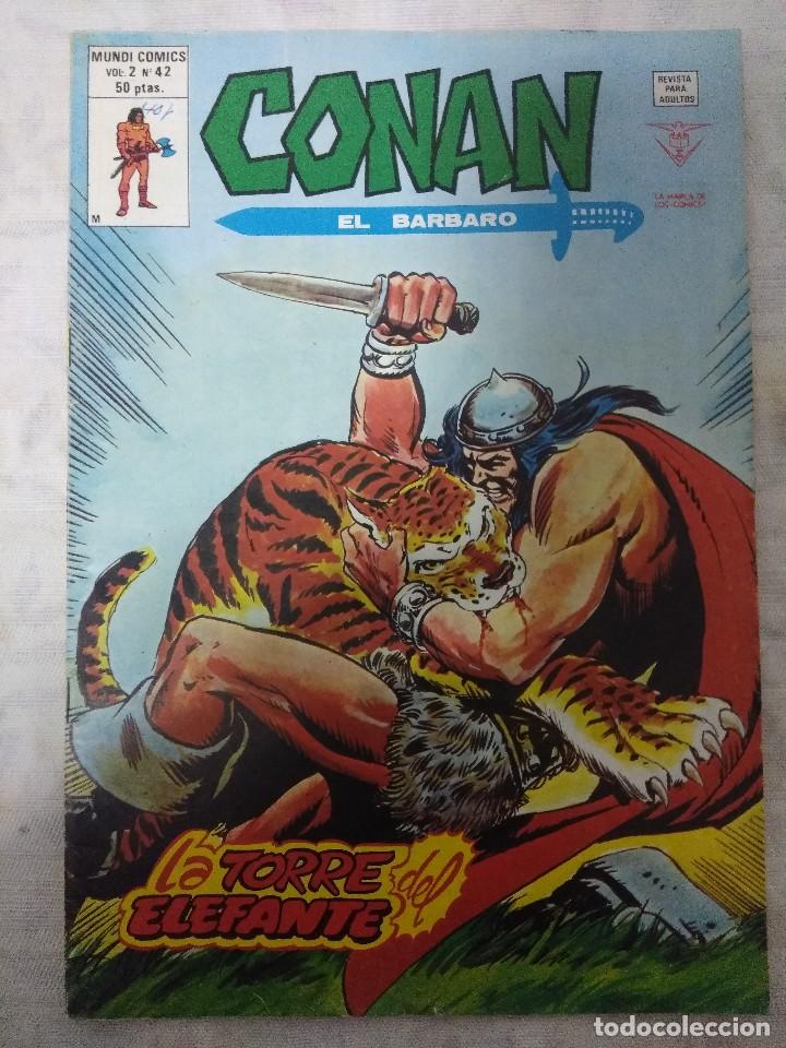 C&oacute;mics: VERTICE V2/CONAN EL BARBARO N&ordm;42. - Foto 1