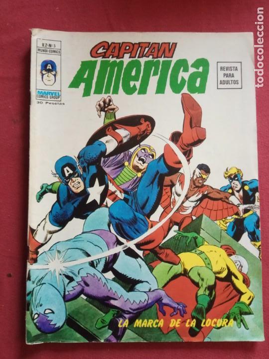 C&oacute;mics: capitan america marvel comics n&ordm; 5 v.2. - Foto 1