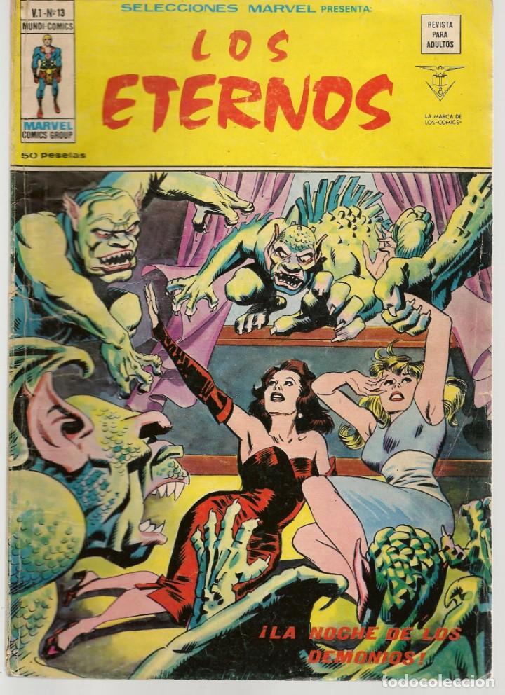 C&oacute;mics: SELECCIONES MARVEL. LOS ETERNOS.  N&ordm; 13. MUNDI COMICS. (ST/A2) - Foto 1