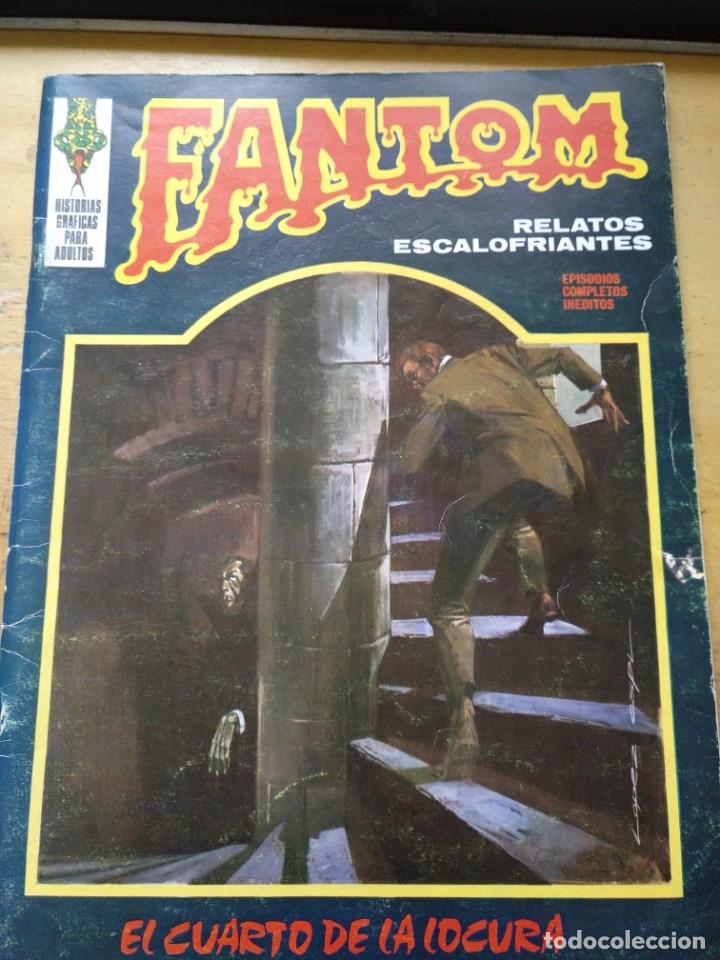 C&oacute;mics: FANTOM N. 18 // ED. VERTICE // EL CUARTO DE LA LOCURA GASTOS DE ENVIO GRATIS - Foto 1