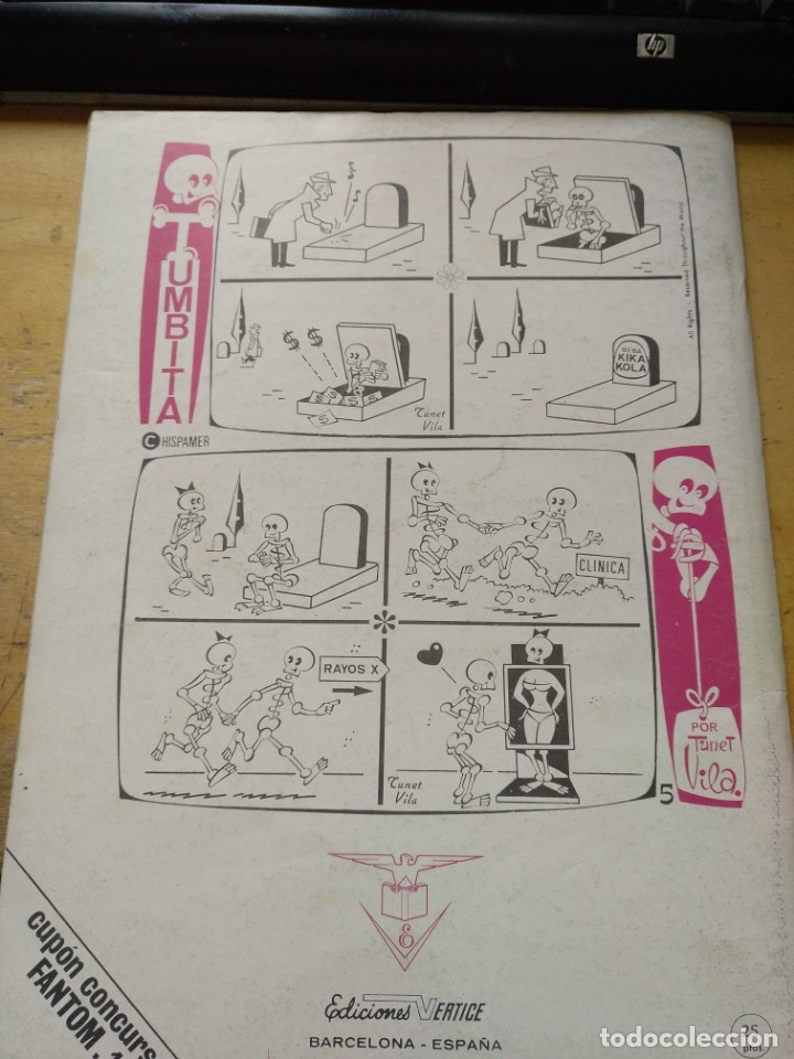 C&oacute;mics: FANTOM N. 18 // ED. VERTICE // EL CUARTO DE LA LOCURA GASTOS DE ENVIO GRATIS - Foto 2