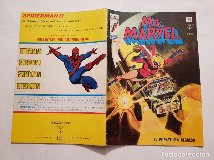 C&oacute;mics: MS. MARVEL VOL 1 # 3 (VERTICE) - 1979 - Foto 3