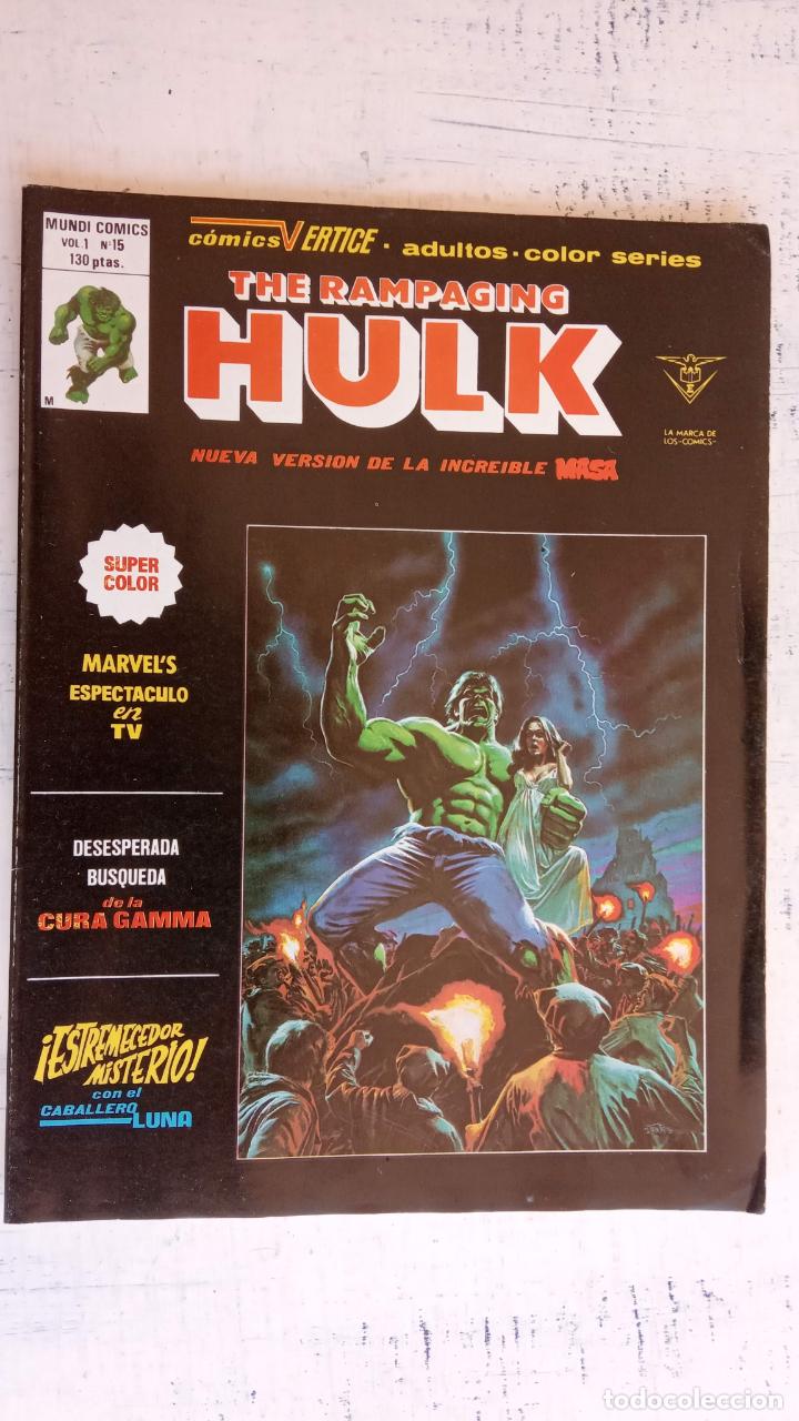 C&oacute;mics: THE RAMPAGING HULK N&ordm; 15 Y &Uacute;LTIMO  - COMO NUEVO - Foto 1