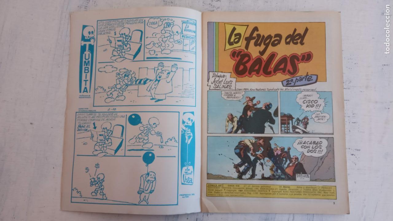 C&oacute;mics: CISCO KID N&ordm; 15 - DIBUJOS JOSE LU&Iacute;S SALINAS - COMO NUEVO - Foto 4