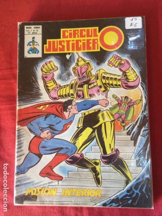 C&oacute;mics: VERTICE CIRCULO JUSTICIERO NUMERO 15 NORMAL ESTADO - Foto 1