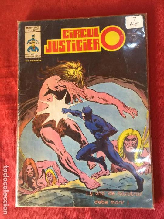 C&oacute;mics: VERTICE CIRCULO JUSTICIERO NUMERO 7 NORMAL ESTADO - Foto 1