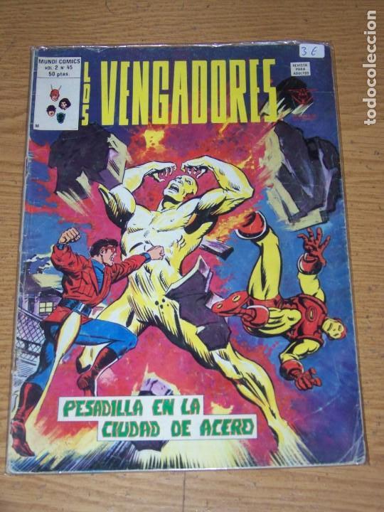 C&oacute;mics: VERTICE LOS VENGADORES VOL. V. 2 N&ordm; 45 - Foto 1