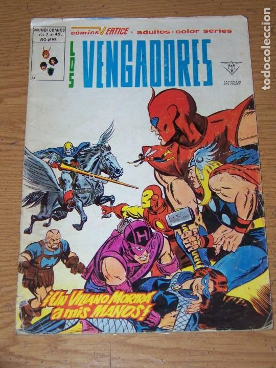 C&oacute;mics: VERTICE LOS VENGADORES VOL. V. 2 N&ordm; 49 - Foto 1