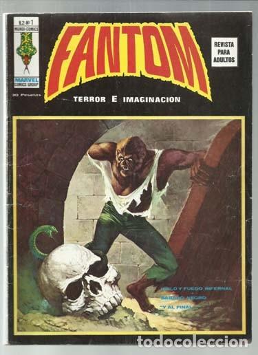 C&oacute;mics: Fantom vol. 2 n&uacute;mero 1, 1974, Vertice, buen estado - Foto 1