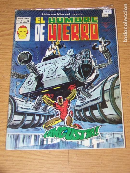 C&oacute;mics: VERTICE HEROES MARVEL VOL. V. 2 N&ordm; 66 HOMBRE HIERRO - Foto 1