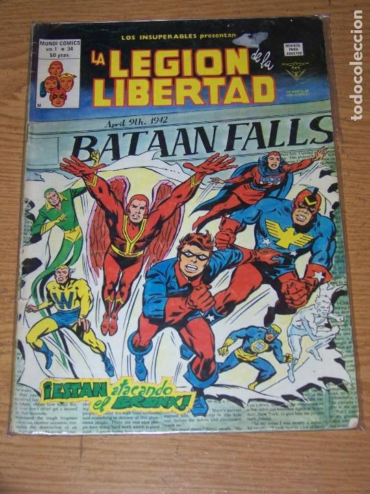 C&oacute;mics: VERTICE LOS INSUPERABLES 34 LEGION DE LIBERTAD - Foto 1
