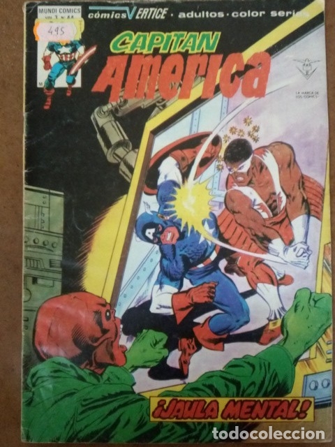 C&oacute;mics: CAPITAN AMERICA VOL. 3 N&ordm; 44 - VERTICE - Foto 1