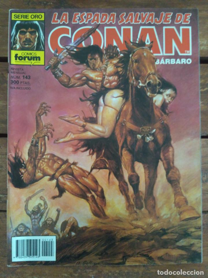 C&oacute;mics: LA ESPADA SALVAJE DE CONAN. 2&ordf; EDIC. N&ordm; 143 - Foto 1