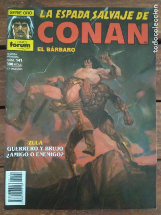C&oacute;mics: LA ESPADA SALVAJE DE CONAN. 2&ordf; EDIC. N&ordm; 141 - Foto 1
