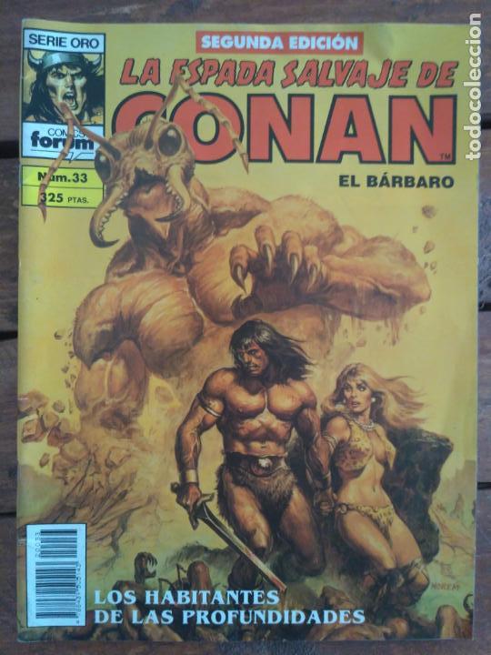 C&oacute;mics: LA ESPADA SALVAJE DE CONAN. 2&ordf; EDIC. N&ordm; 33 - Foto 1