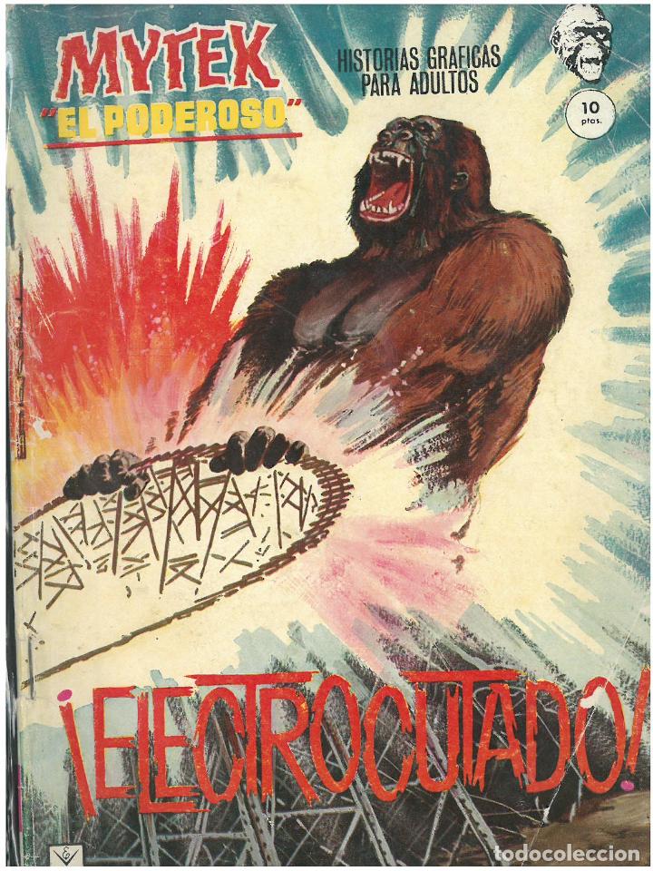 C&oacute;mics: MYTEK EL PODEROSO. N&ordm; 8. ELECTROCUTADO. EDITORIAL VERTICE . C-34 - Foto 1