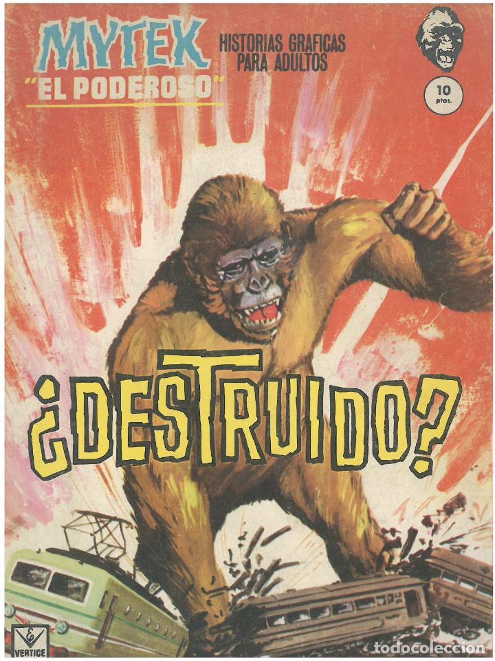 C&oacute;mics: MYTEK EL PODEROSO. N&ordm; 10. DESTRUIDO?. EDITORIAL VERTICE . C-34 - Foto 1