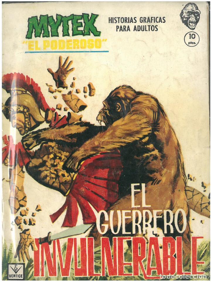 C&oacute;mics: MYTEK EL PODEROSO. N&ordm; 17. EL GUERRERO INVULNERABLE. EDITORIAL VERTICE . C-34 - Foto 1