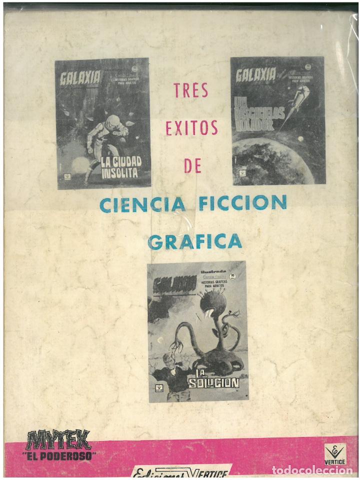 C&oacute;mics: MYTEK EL PODEROSO. N&ordm; 17. EL GUERRERO INVULNERABLE. EDITORIAL VERTICE . C-34 - Foto 2
