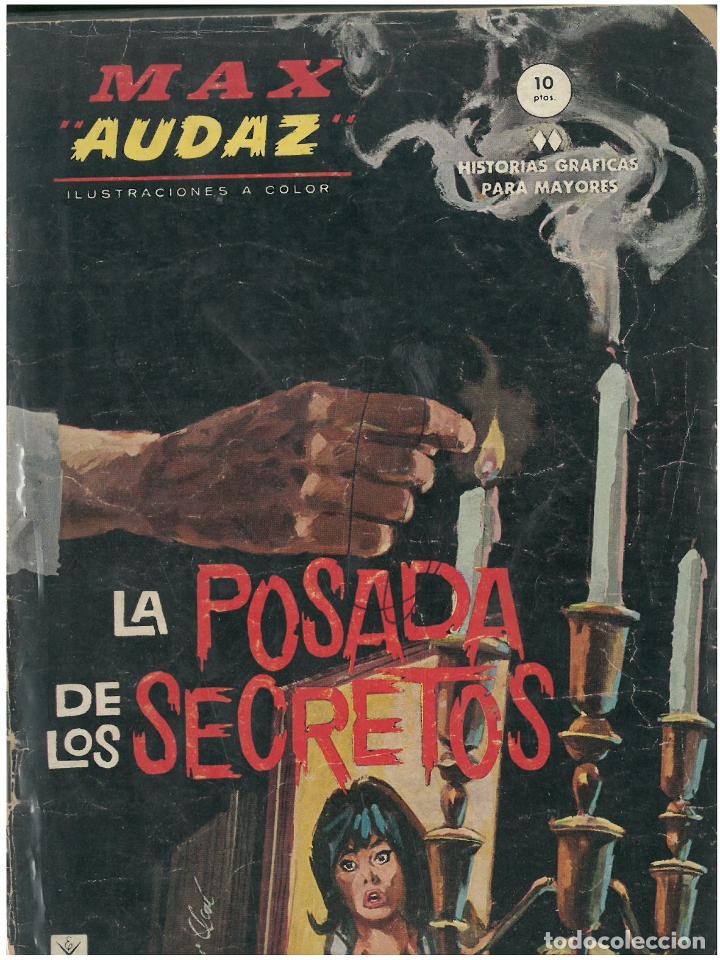 C&oacute;mics: MAX AUDAZ. N&ordm; 6. LA POSADA DE LOS SECRETOS. EDITORIAL VERTICE . C-34 - Foto 1
