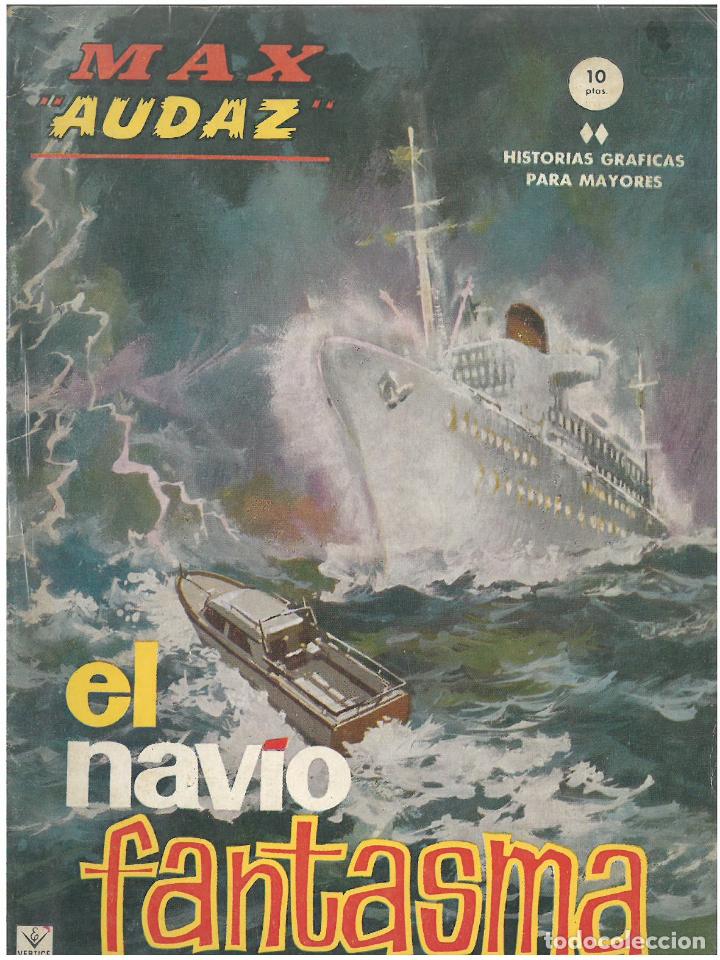 C&oacute;mics: MAX AUDAZ. N&ordm; 9 EL NAVIO FANTASMA. EDITORIAL VERTICE . C-34 - Foto 1