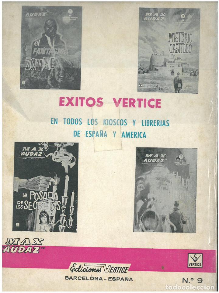 C&oacute;mics: MAX AUDAZ. N&ordm; 9 EL NAVIO FANTASMA. EDITORIAL VERTICE . C-34 - Foto 2
