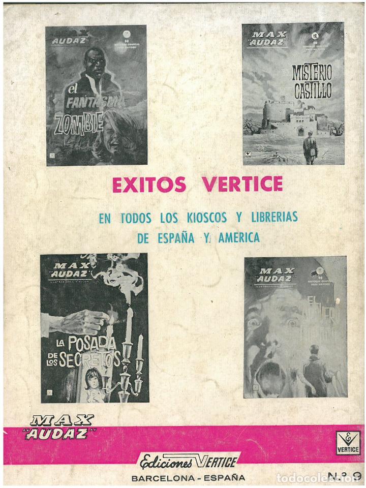 C&oacute;mics: MAX AUDAZ. N&ordm; 9 EL NAVIO FANTASMA. EDITORIAL VERTICE . C-34 - Foto 2