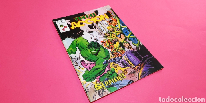 C&oacute;mics: EXCELENTE ESTADO TRIPLE ACCION 15 VERTICE - Foto 1