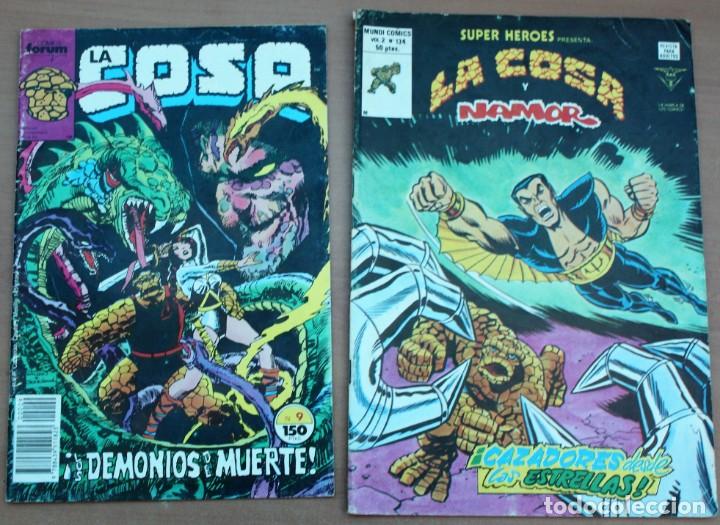 C&oacute;mics: Lote de 2 c&oacute;mic La Cosa - Foto 1