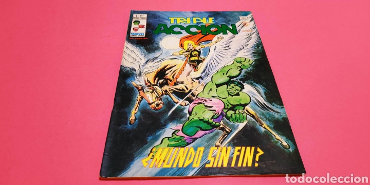 C&oacute;mics: MUY BUEN ESTADO TRIPLE ACCION 3 VERTICE - Foto 1