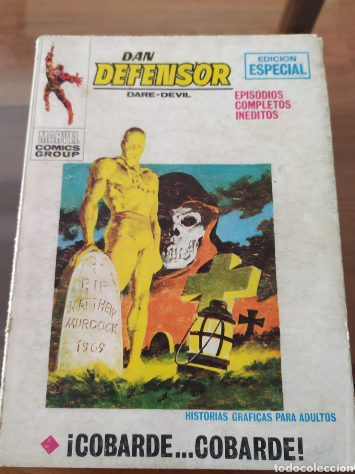 C&oacute;mics: Dan defensor (Dare-devil), &iexcl;Cobarde...Cobarde! 1971 - Foto 1