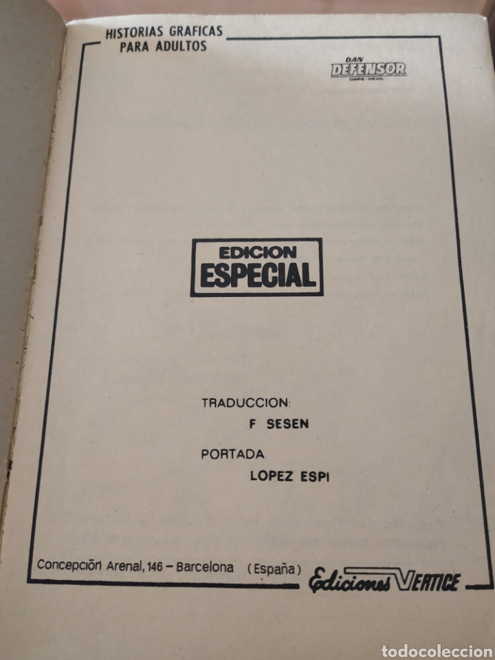 C&oacute;mics: Dan defensor (Dare-devil), &iexcl;Cobarde...Cobarde! 1971 - Foto 3