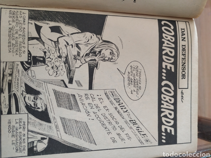 C&oacute;mics: Dan defensor (Dare-devil), &iexcl;Cobarde...Cobarde! 1971 - Foto 5