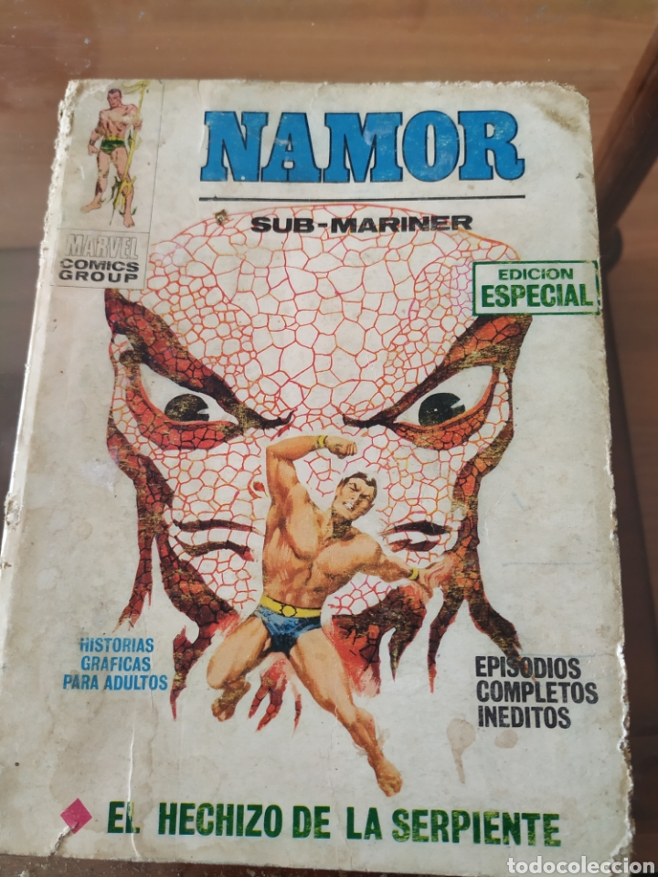 C&oacute;mics: Namor (Sub-Mariner), El hechizo de la serpiente, 1970. - Foto 1