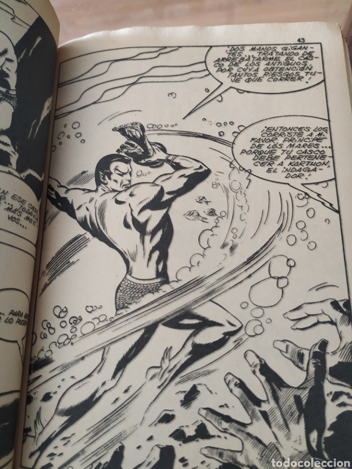 C&oacute;mics: Namor (Sub-Mariner), El hechizo de la serpiente, 1970. - Foto 8