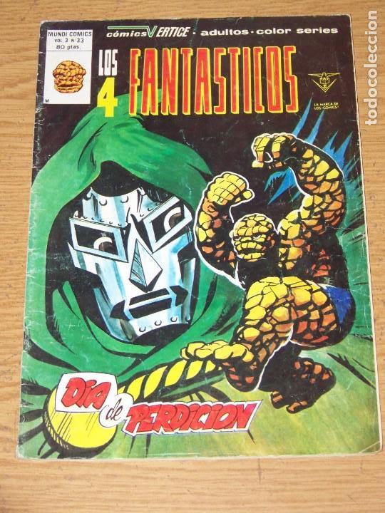 C&oacute;mics: VERTICE LOS 4 FANTASTICOS VOL. V.3 N&ordm; 33 - Foto 1