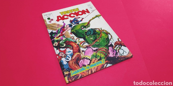 C&oacute;mics: CASI EXCELENTE ESTADO TRIPLE ACCION 21 VERTICE - Foto 1