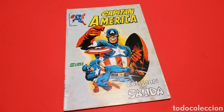 C&oacute;mics: BUEN ESTADO CAPITAN AMERICA 5 VERTICE LINEA SURCO - Foto 1