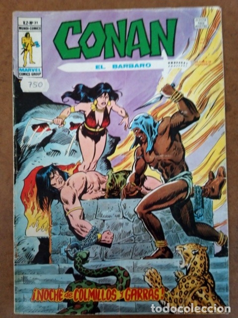 C&oacute;mics: CONAN EL BARBARO VOL. 2 N&ordm; 31 - VERTICE - Foto 1