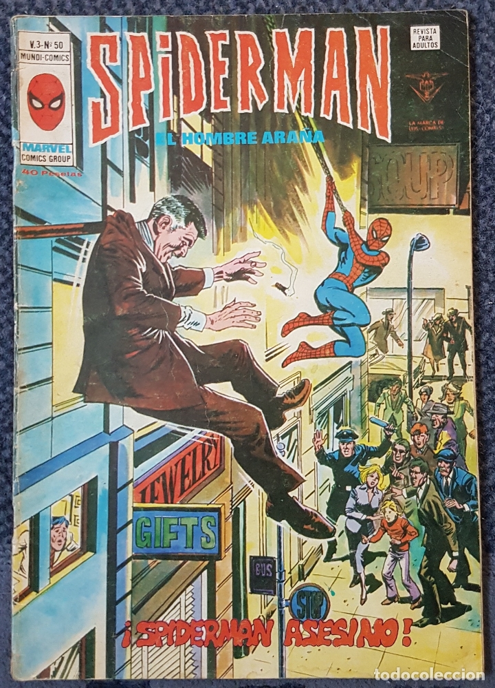C&oacute;mics: Spiderman #50 (Vertice, 1980) - Foto 1
