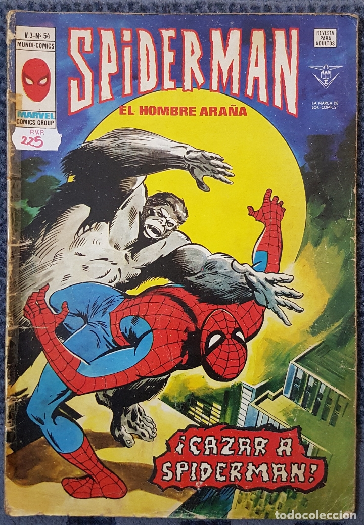 C&oacute;mics: Spiderman #54 (Vertice, 1980) - Foto 1