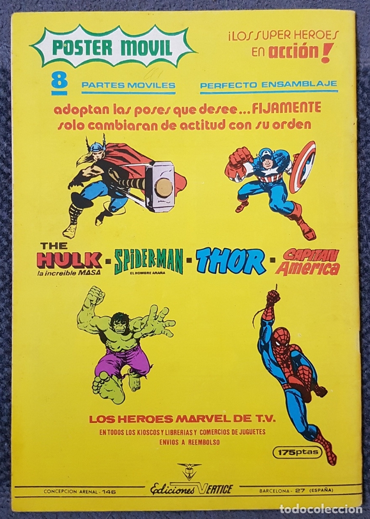 C&oacute;mics: Capitan America #43 (Vertice, 1980) - Foto 2