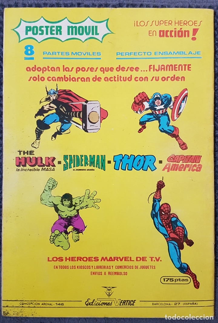 C&oacute;mics: Capitan America #44 (Vertice, 1980) - Foto 2