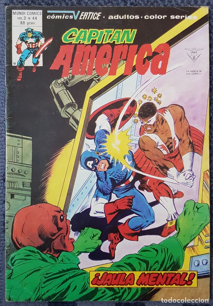 C&oacute;mics: Capitan America #44 (Vertice, 1980) - Foto 1