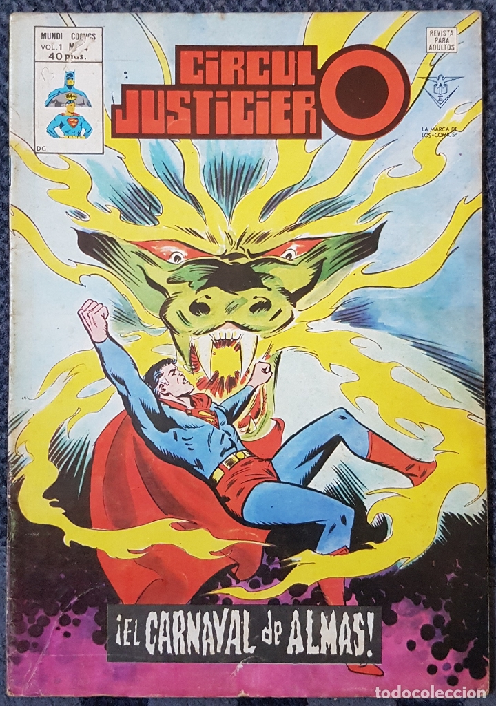 C&oacute;mics: Circulo Justiciero #14 (Vertice, 1978) - Foto 1