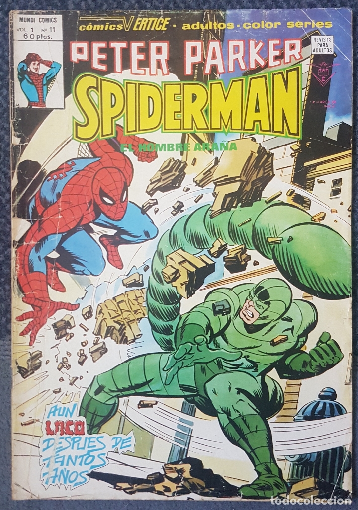 C&oacute;mics: Peter Parker - Spiderman #11 (Vertice, 1979) - Foto 1