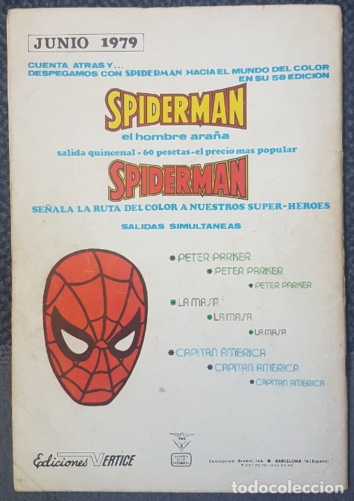 C&oacute;mics: Peter Parker - Spiderman #12 (Vertice, 1979) - Foto 2