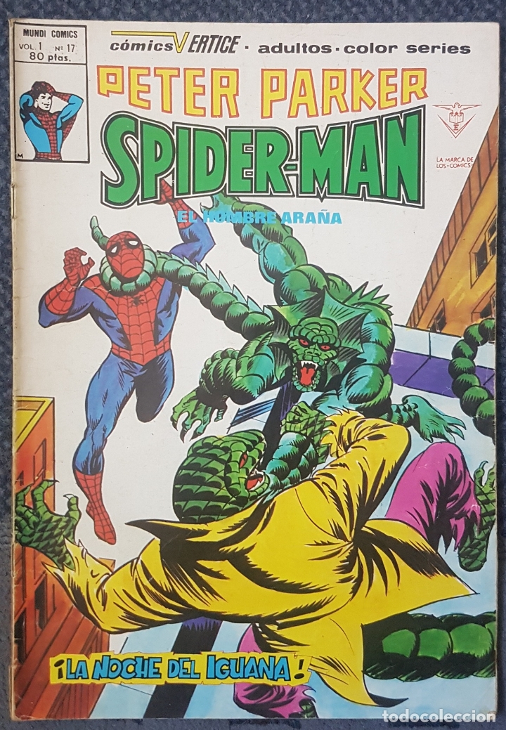 C&oacute;mics: Peter Parker - Spiderman #17 (Vertice, 1980) -&uacute;ltimo n&uacute;mero- - Foto 1