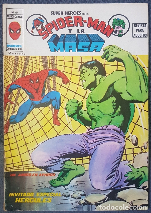 C&oacute;mics: Vol.2 #13 (Vertice, 1976) Spider-man y La Masa - Foto 1