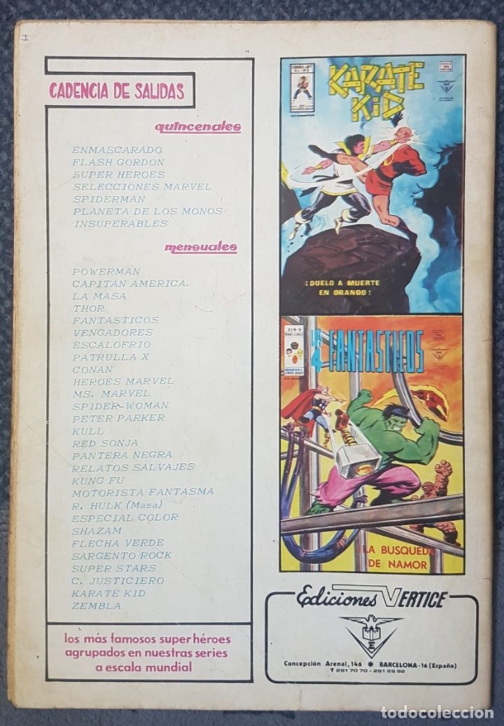 C&oacute;mics: Spiderman #56 (Vertice, 1980) - Foto 2